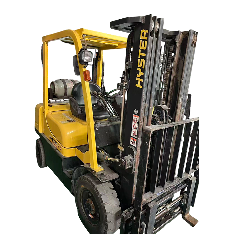 2.5 Ton Used Hyster LPG forklift na may Fork Positioner 2.5 Ton Used Hyster LPG forklift na may Fork Positioner