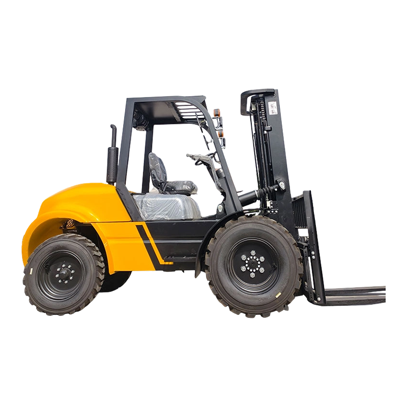 Off-road Forklift Truck All-Terrain 3.5 Ton Diesel Forklift na may 4.8m Triple Mast Off-road Forklift Truck All-Terrain 3.5 Ton Diesel Forklift na may 4.8m Triple Mast