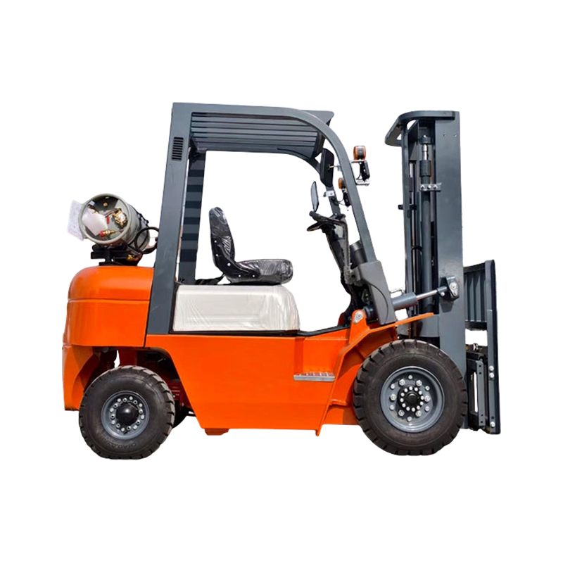 Nissan K25 Engine 2 Ton Gas LPG forklift na may Side Shifter Nissan K25 Engine 2 Ton Gas LPG forklift na may Side Shifter