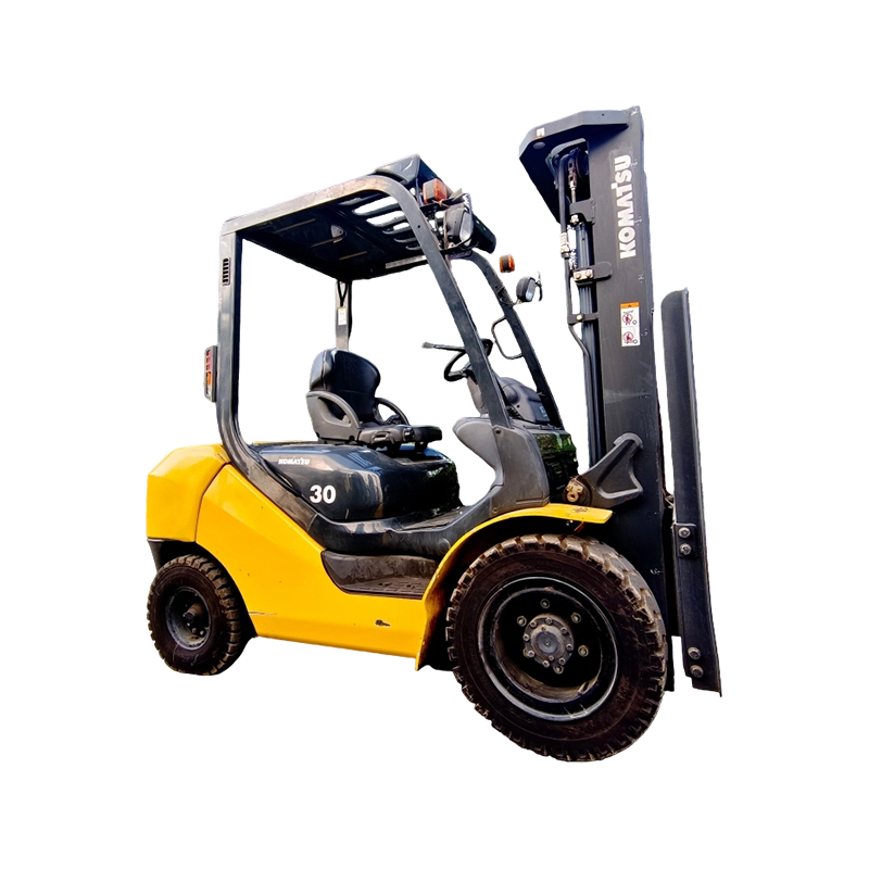 Orihinal na Japan Engine na Ginamit na Komatsu 3 toneladang diesel forklift Orihinal na Japan Engine na Ginamit na Komatsu 3 toneladang diesel forklift
